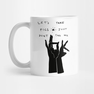 Edgy slogan that boosts your self confidence Mug